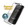 PanzerGlass E2E Microfracture iPhone 12/12 Pro 6,1 CamSlider Swarovsky Case Friendly AntiBacterial czarny/black